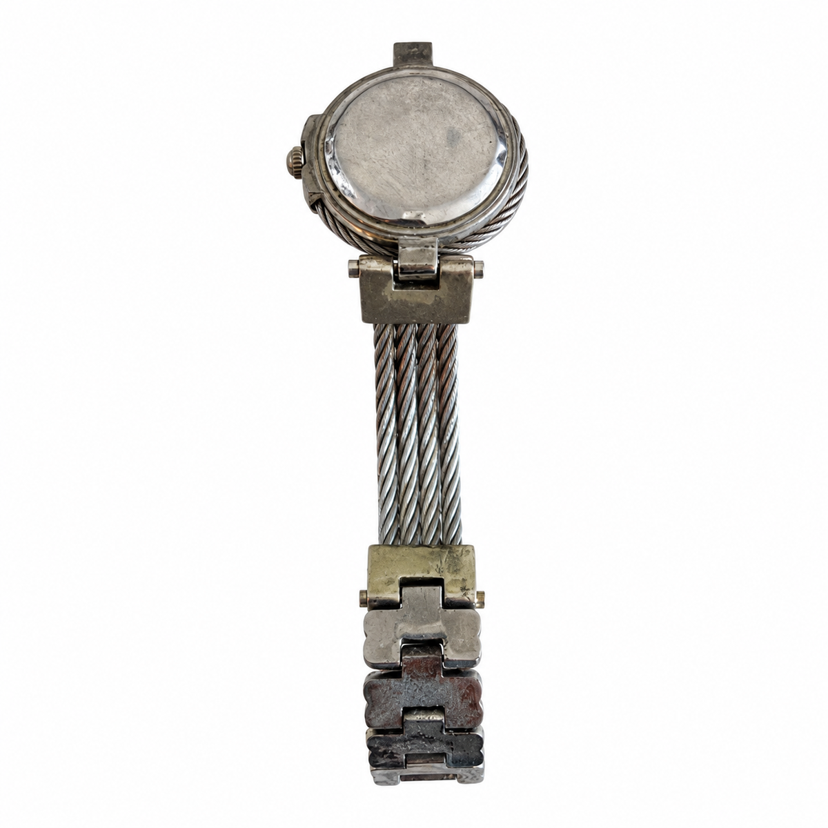 Vintage Breda Mother-of-Pearl Cable Bracelet Women's Watch - Requires a Battery