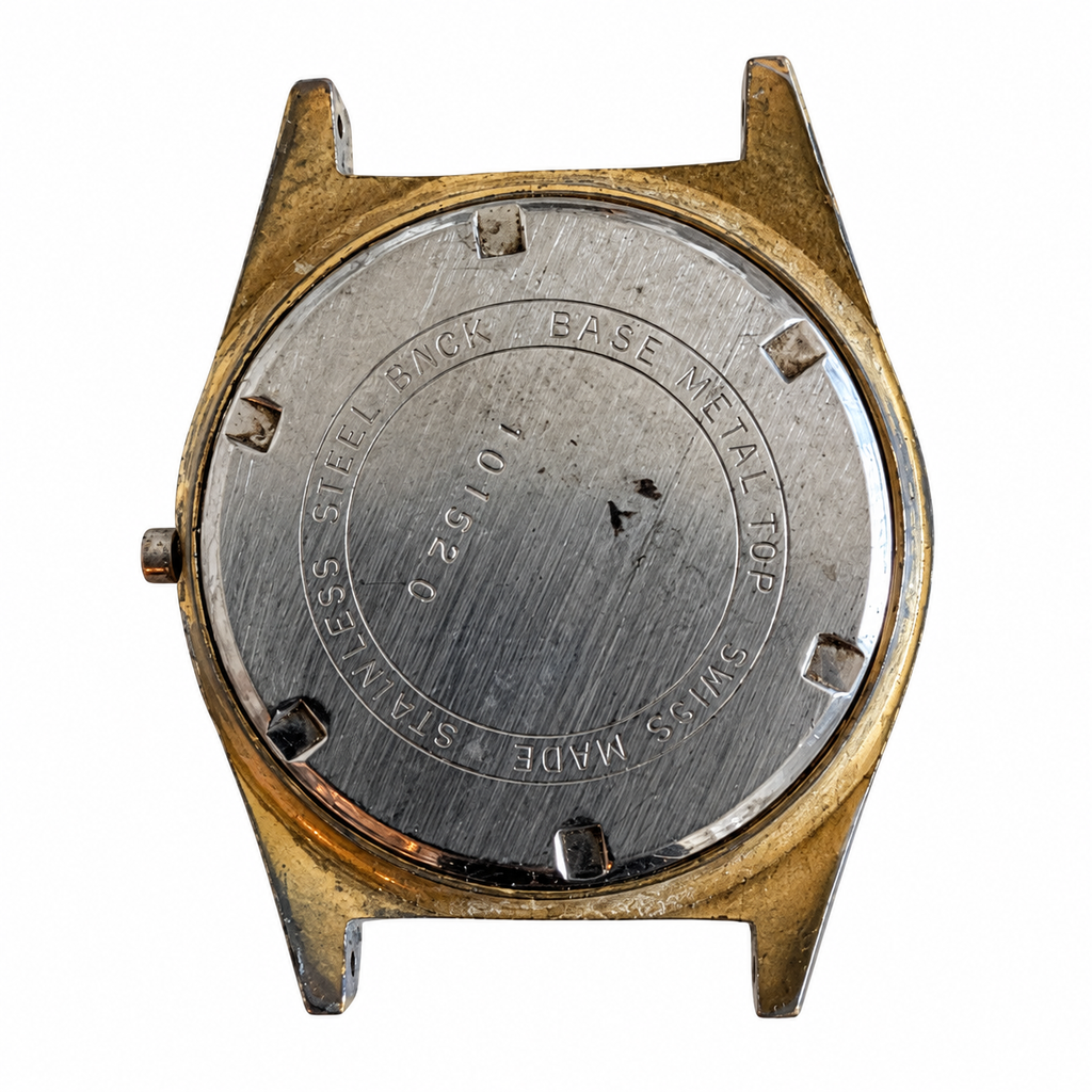 Vintage Parker De Luxe Swiss Day-Date Mechanical Watch - Requires Winding