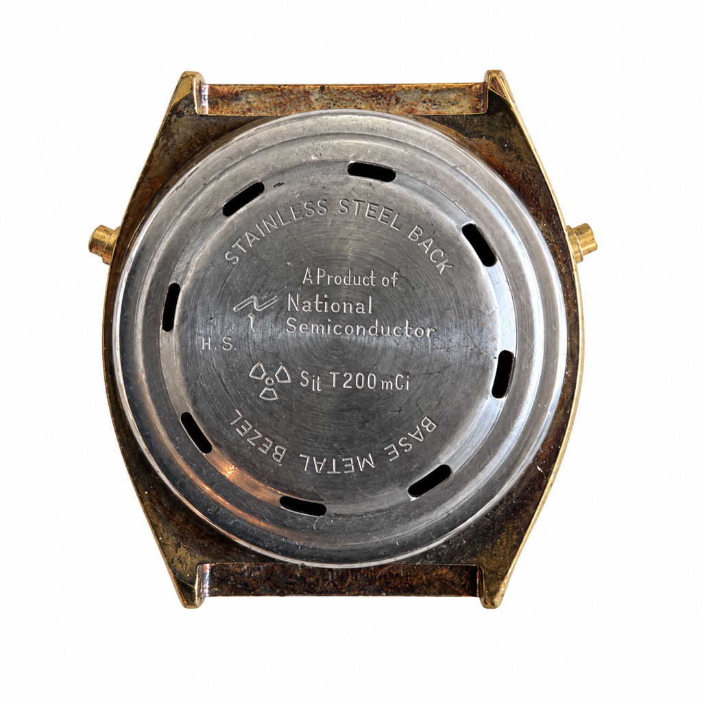 Vintage National Semiconductor Alarm Digital Watch - Requires a Battery