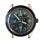 Vintage Chalet Swiss Skindiver Date Watch - Requires Winding