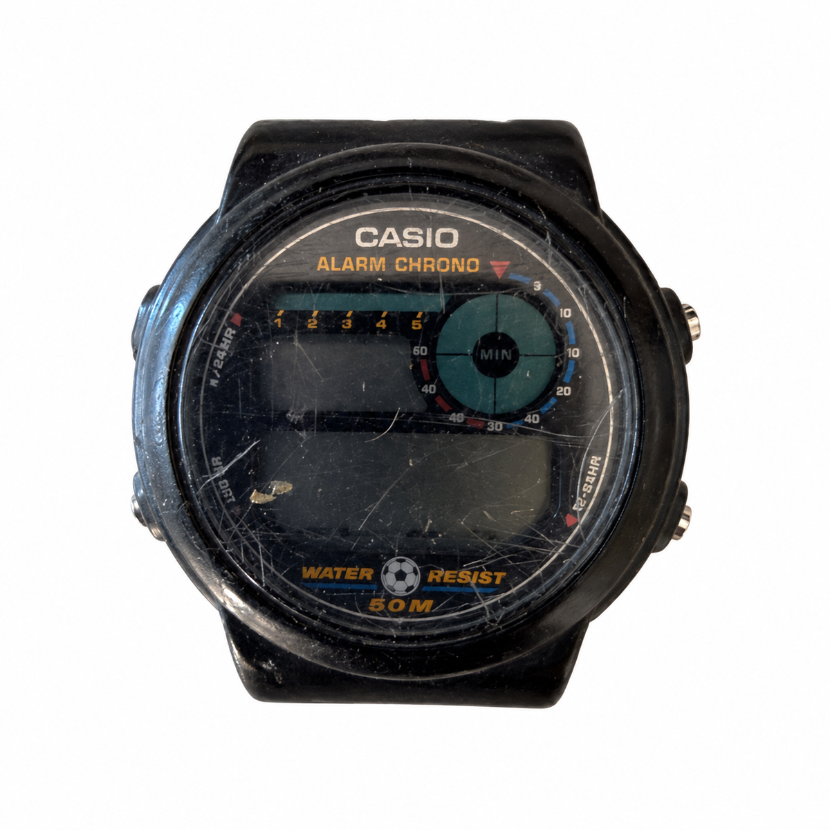 Vintage Casio TRW-10 834 Alarm Chrono Digital Watch - Requires a Battery