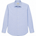 Anto Beverly Hills Custom Dress Shirt - Light Blue Fine Stripe
