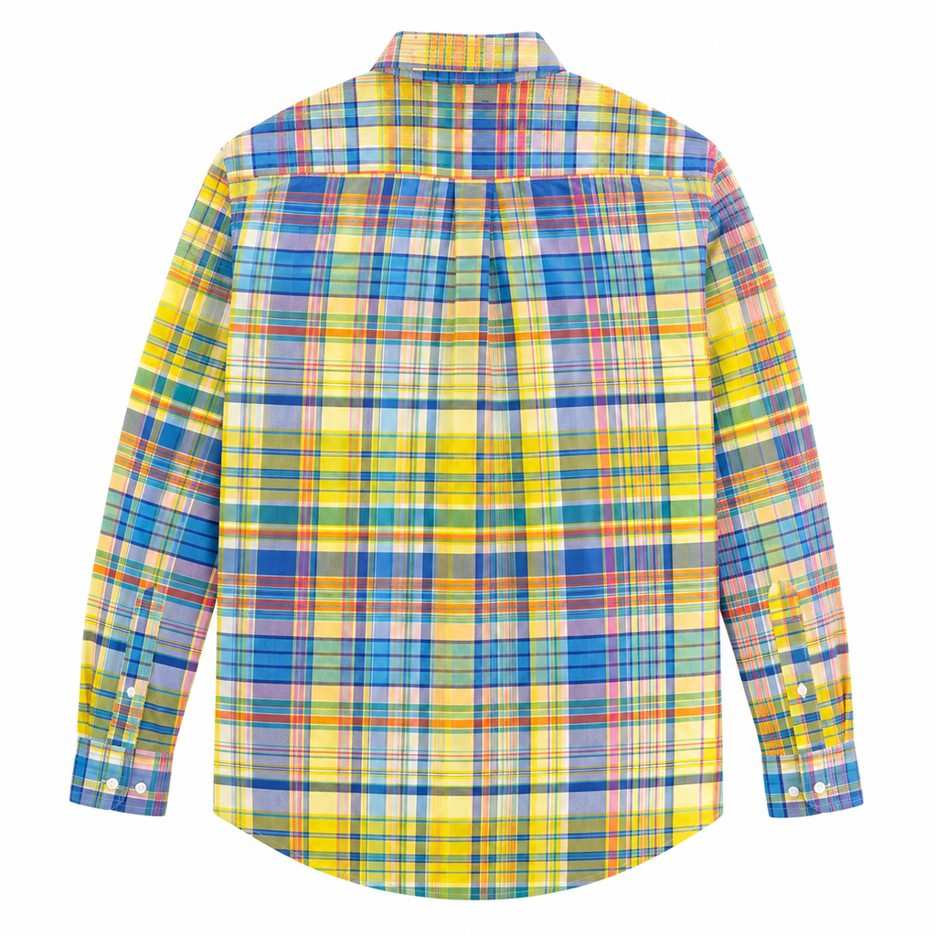 Polo Ralph Lauren Madras Plaid Long Sleeve Shirt - Multicolor