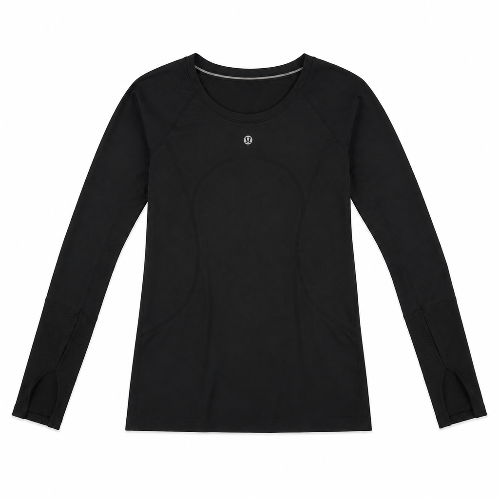 Lululemon Women's Long Sleeve Running Shirt - Black