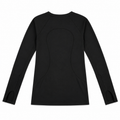 lululemon Women's Extra Small Long Sleeve Running Shirt - Black