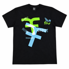 Five Four Develop Risk Create Innovate Graphic T-Shirt - Black