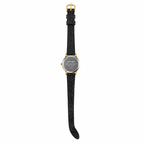Vintage Sharp Minimalist Quartz Watch - Gold/Silver Dial - Battery Required