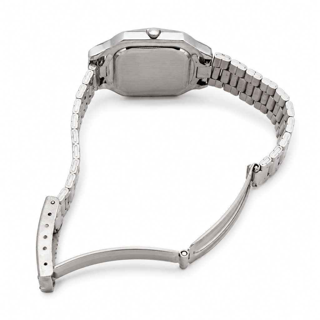 M. Cassini Two-Tone Square Roman Numeral Quartz Watch - Requires a Battery