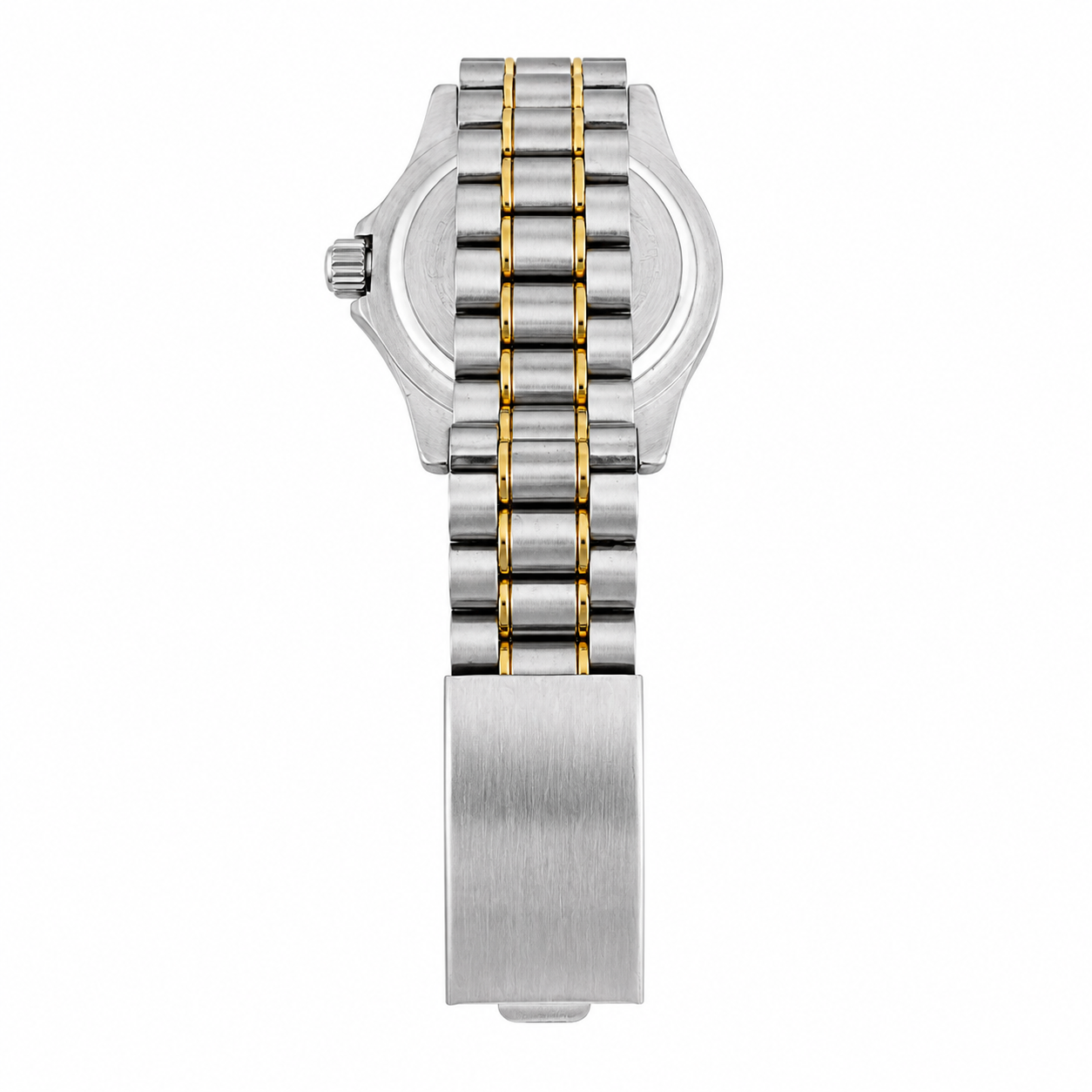 Opera OP-3312 Two-Tone White Dial Quartz Watch - Requires a Battery