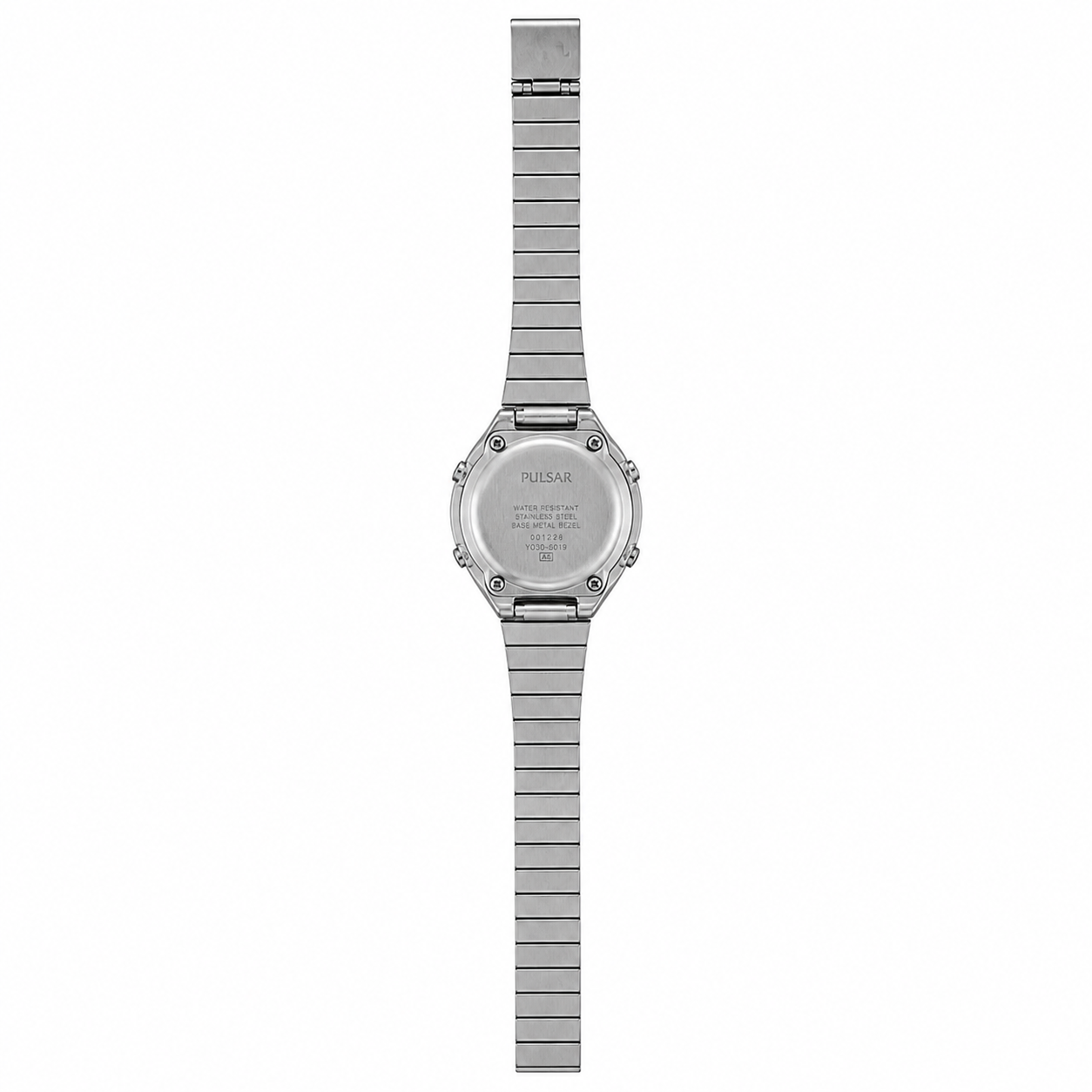 Vintage Pulsar Spoon Stainless Steel Digital Quartz Watch - Requires a Battery