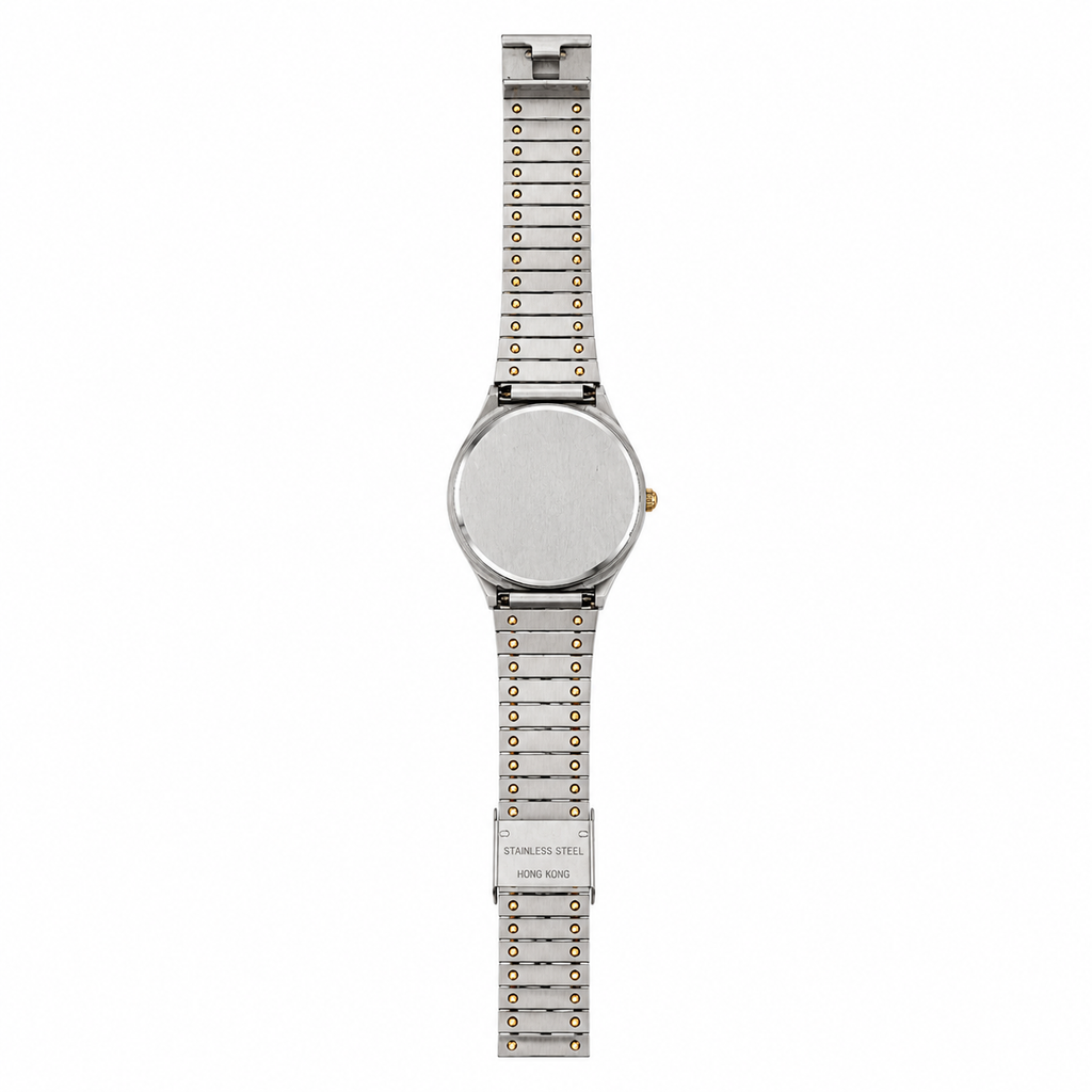 Ambassador Day-Date Roman Numeral Quartz Watch - Requires a Battery