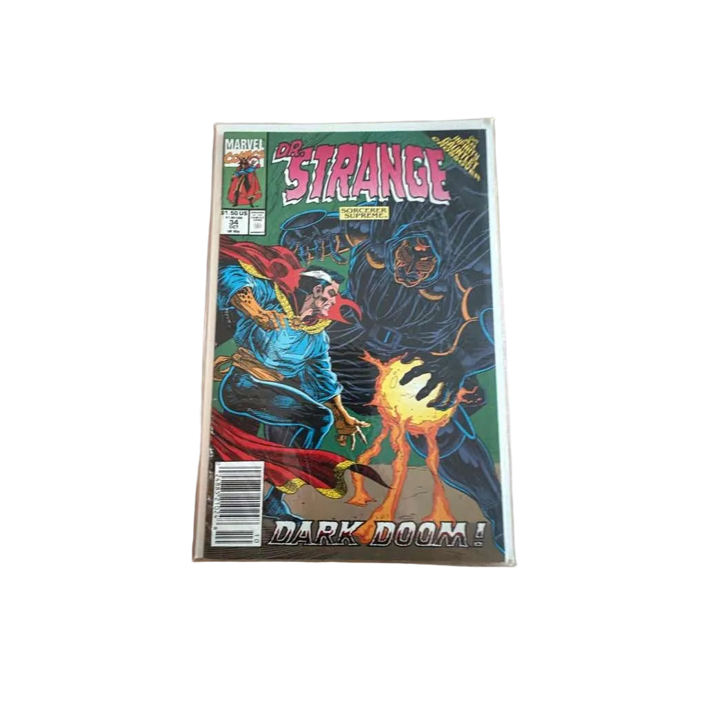 DOCTOR STRANGE SORCERER SUPREME #34 (Marvel 1991) Dark Doom