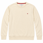 Five Four Men’s Cream Crewneck Sweatshirt Long Sleeve Size L