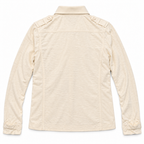 Five Four Men’s Cream Utility Field Jacket Zip Front Size M