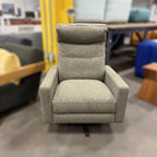 American Leather Simon Swivel Chair - Showroom Floor Sample New