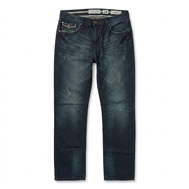 Five Four Jeans Relaxed Dark Wash Denim