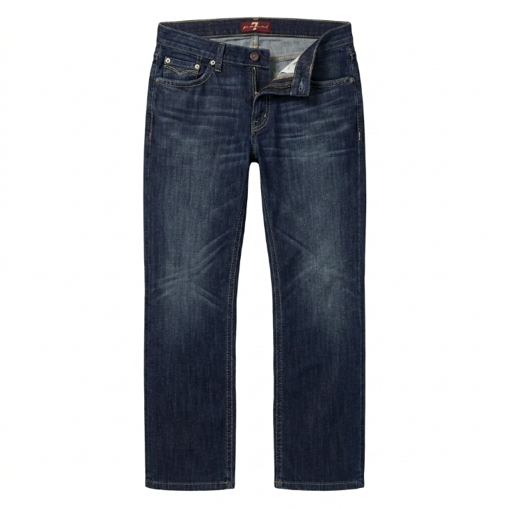 Five Four Dark Blue Straight-Leg Jeans