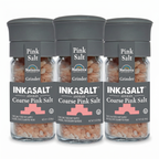 Natierra Himalania® Coarse InkaSalt Pink Salt Glass Grinder – 3 oz