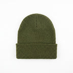 San Diego Hat Company Roseanne Beanie – Women's Waffle Knit Cuffed Hat, Olive, One Size