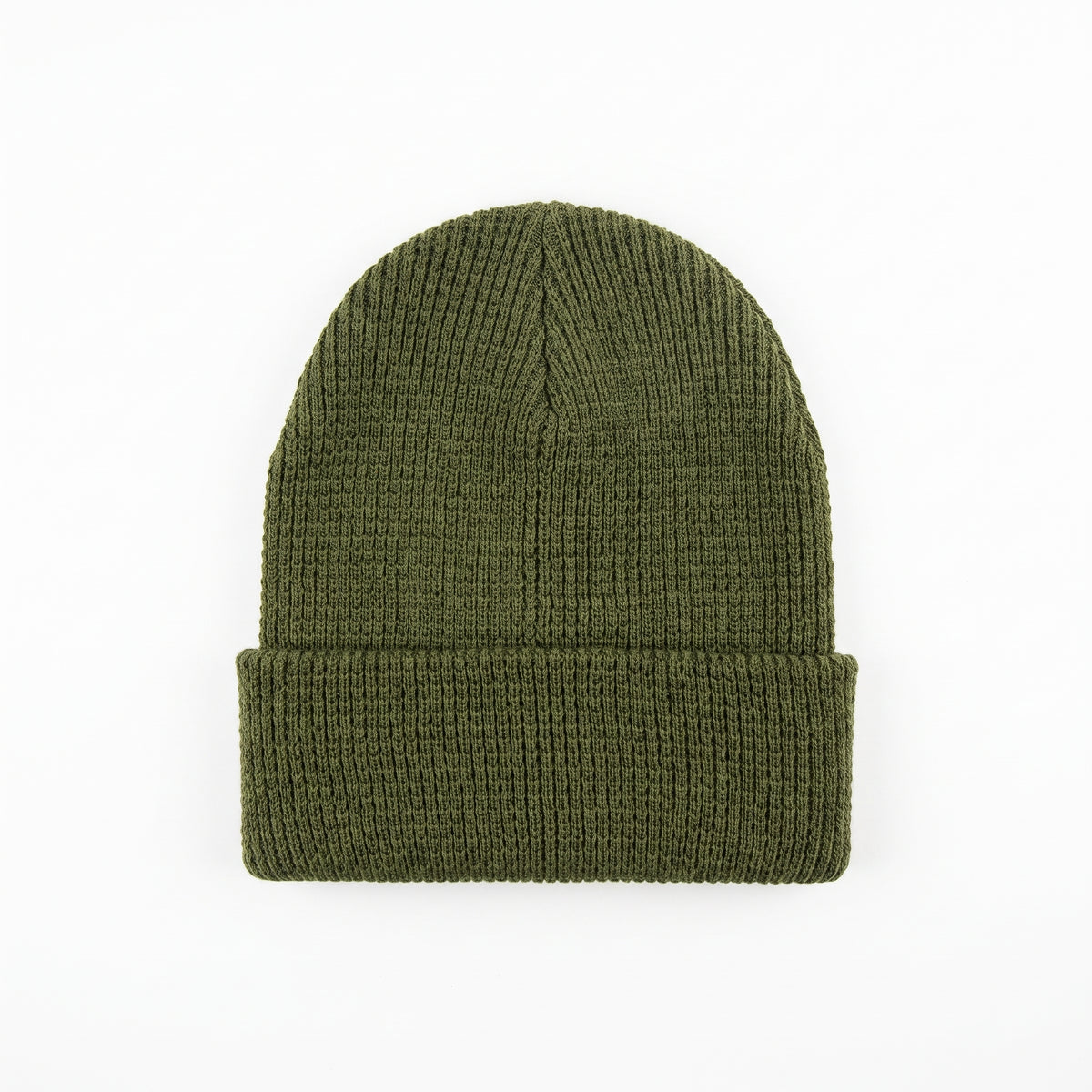 San Diego Hat Company Roseanne Beanie – Women's Waffle Knit Cuffed Hat, Olive, One Size