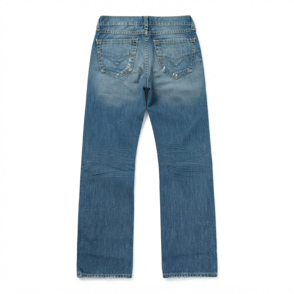 FIVE FOUR Blue Bootcut Jeans (Size 31)