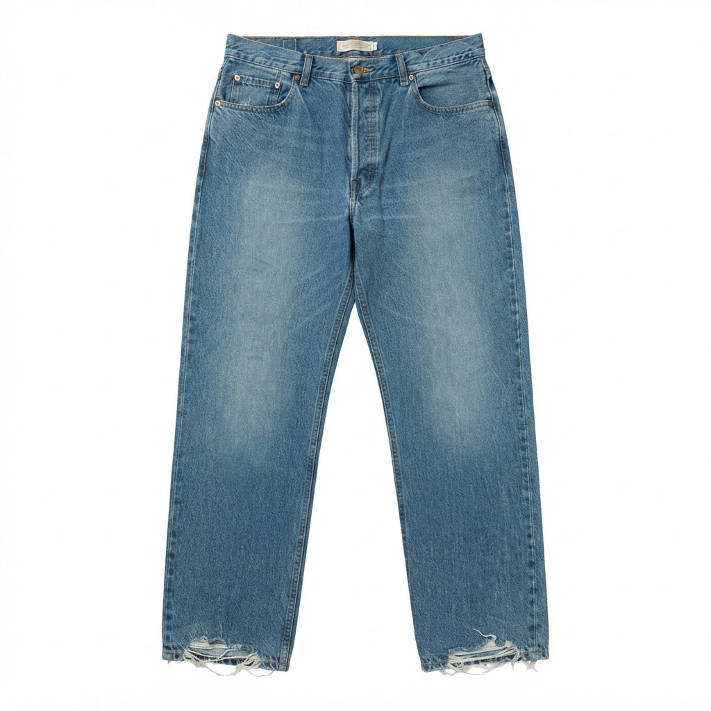 Lucky Brand Vintage Peace Logo Jeans (Size 36)