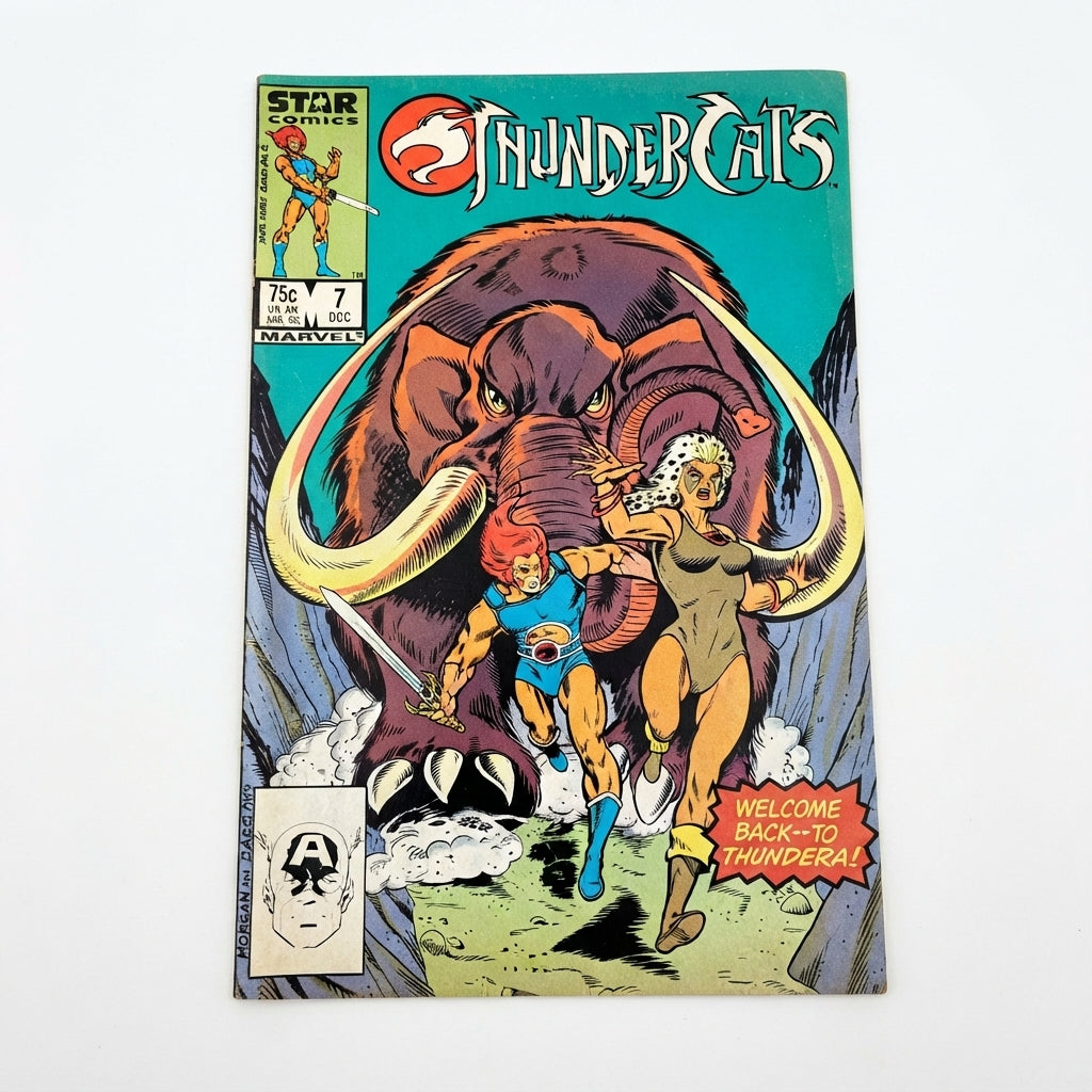 THUNDERCATS #7 (Star Comics Marvel 1986)