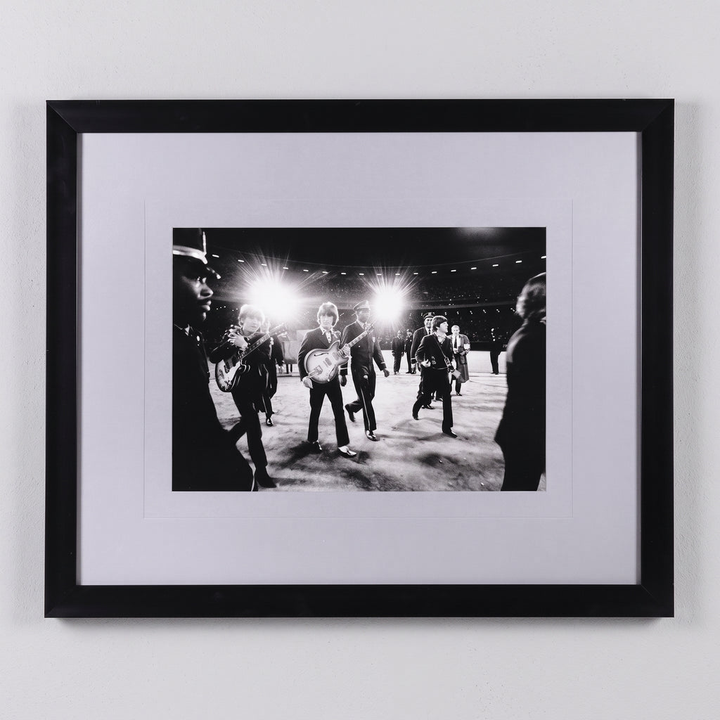 The Beatles at Candlestick Park (1966) — Jim Marshall — Framed Print (RC16638)