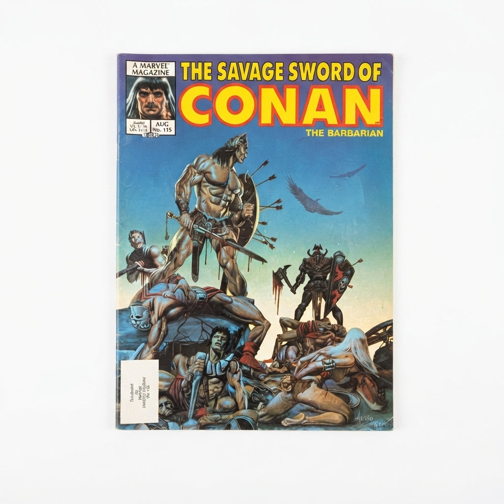 THE SAVAGE SWORD OF CONAN THE BARBARIAN #86 (Marvel 1983)
