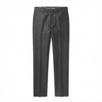 Gazzarrini Dark Grey Virgin Wool Trousers (Size 50)
