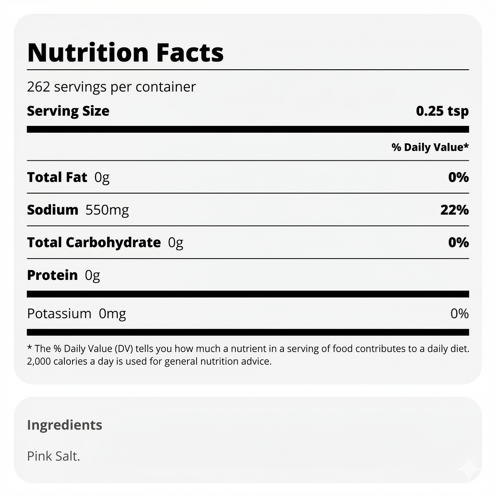Natierra Himalania® Fine InkaSalt Pink Salt Shaker – 13 oz (368g)