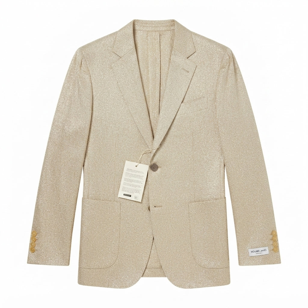 Richard James Savile Row Natural Towelling Blazer (Size 46R)