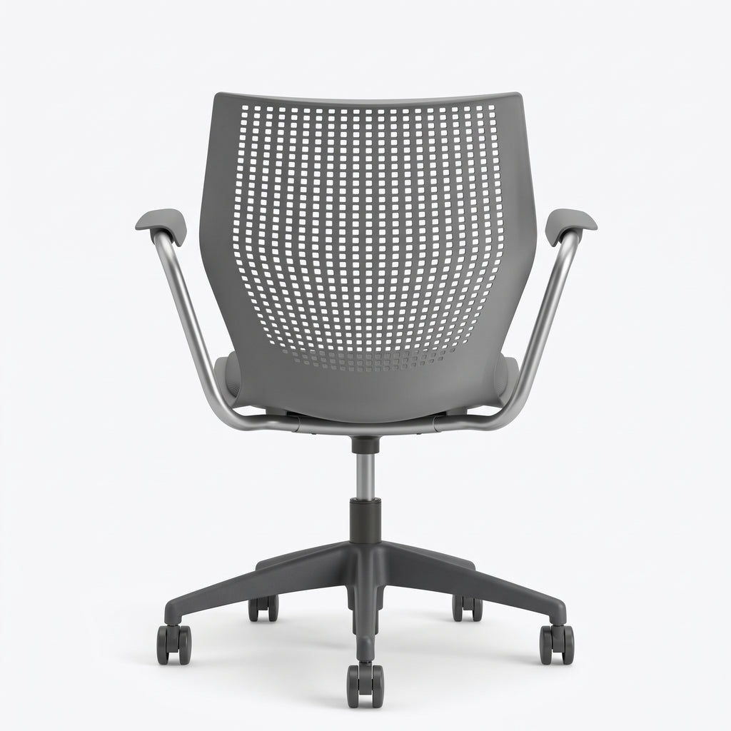 Knoll MultiGeneration Task Chair — Fixed Arms, 5-Star Base — Showroom Floor Sample