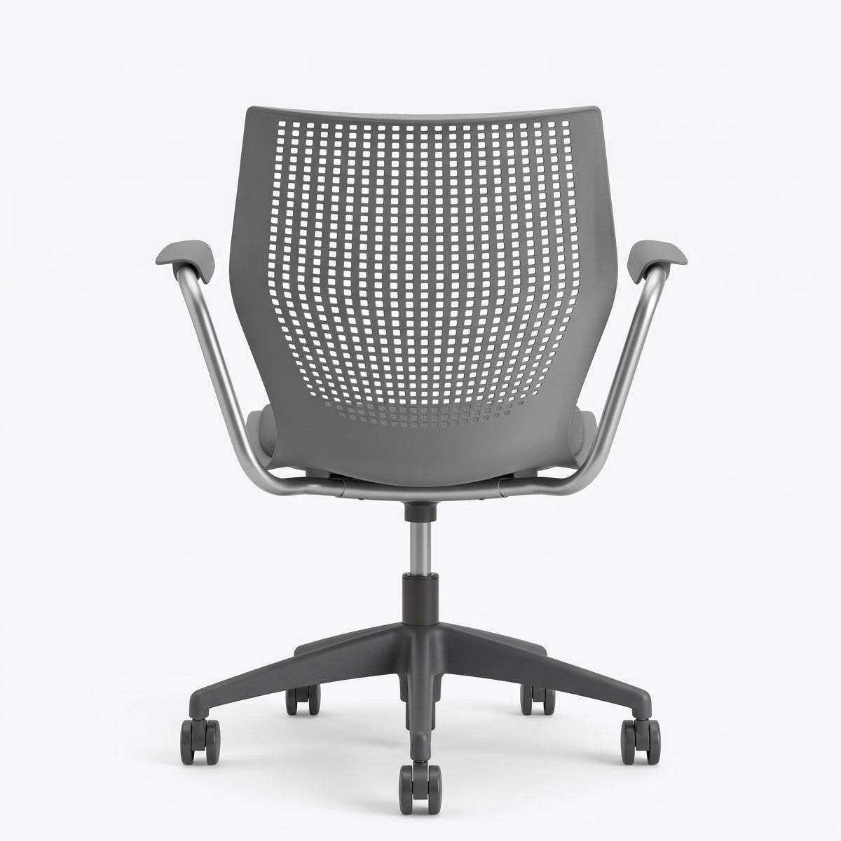 Knoll MultiGeneration Task Chair — Fixed Arms, 5-Star Base — Showroom Floor Sample