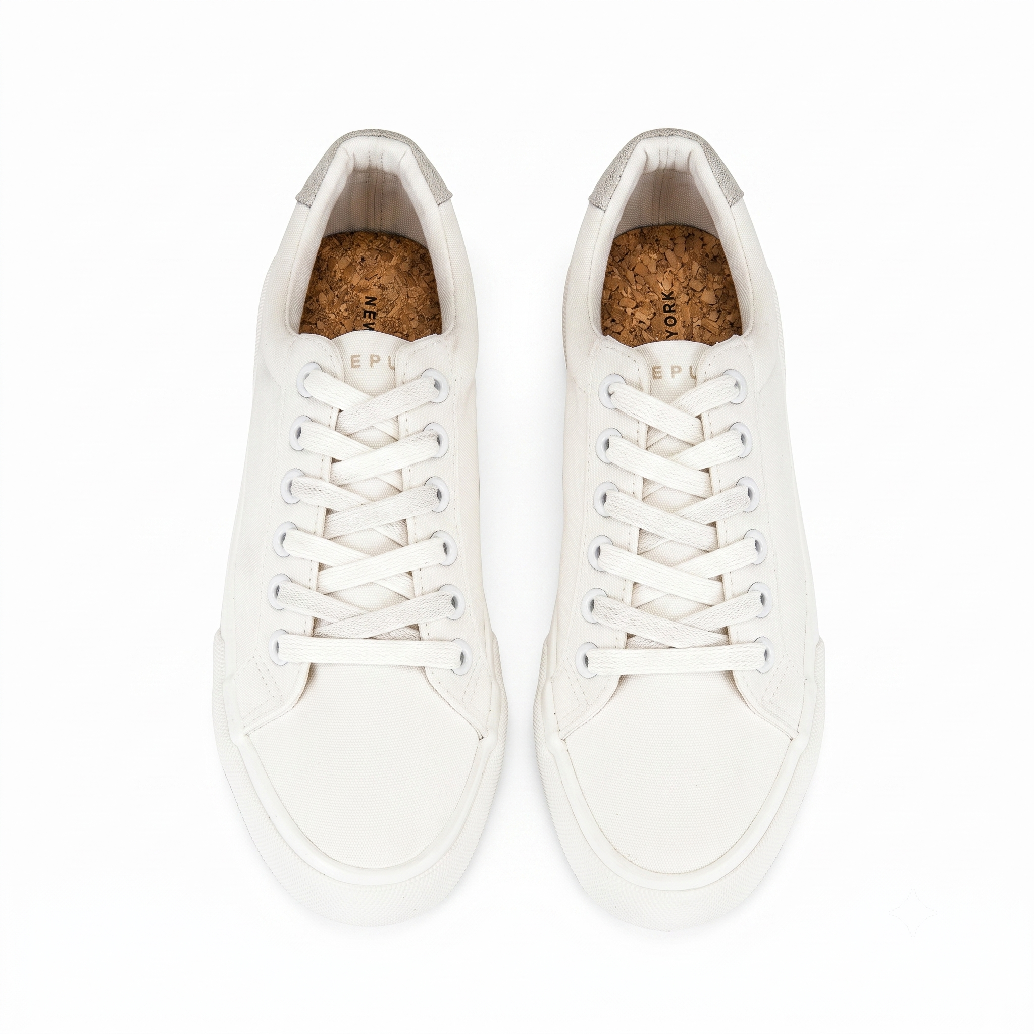 New Republic Madison Canvas Sneaker - Triple White