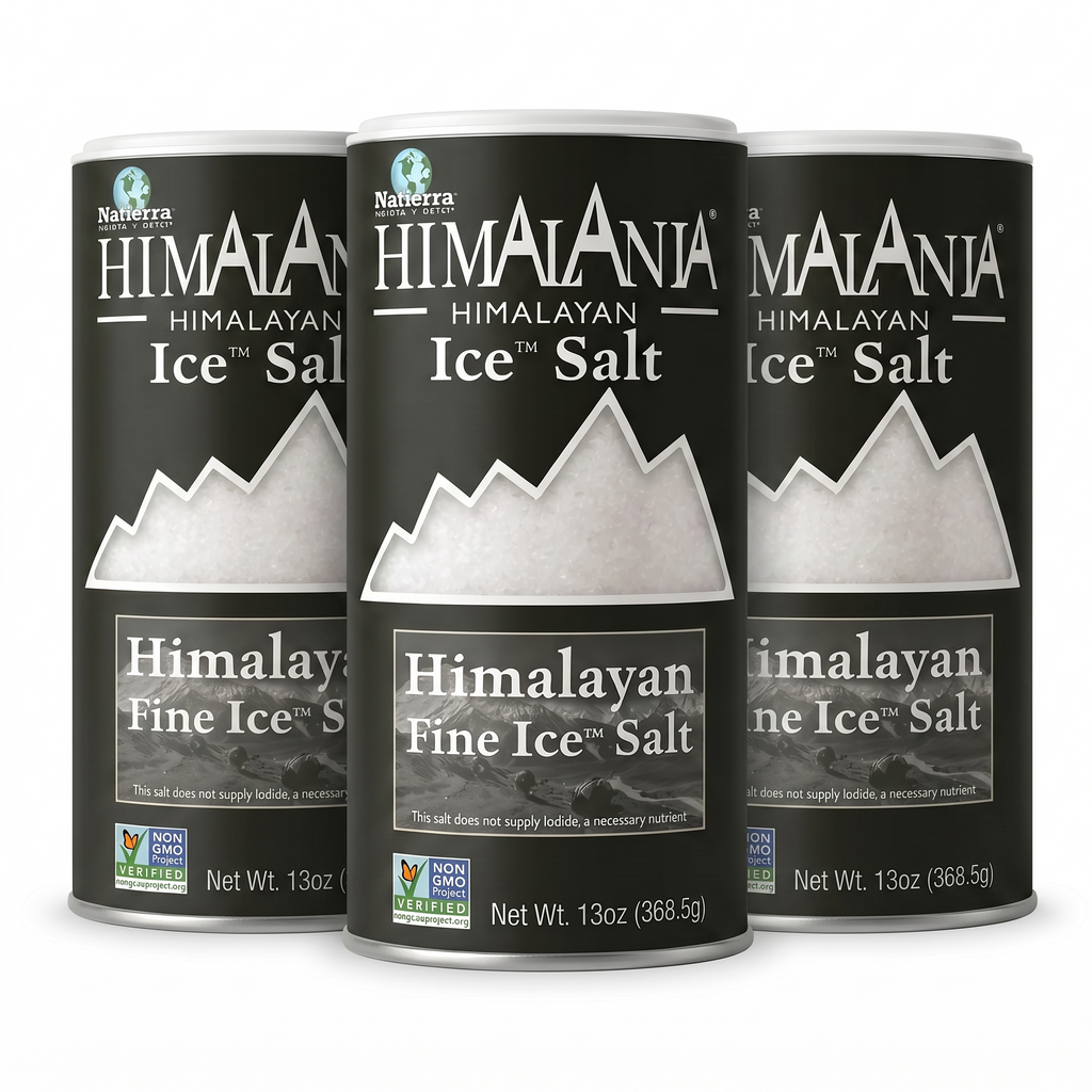 Natierra Himalania® Fine Himalayan Ice Salt Shaker – 13 oz
