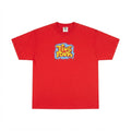 FIVE FOUR Comic Burst Graphic T-Shirt (Red)