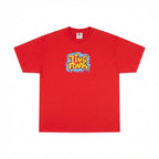 FIVE FOUR Comic Burst Graphic T-Shirt (Red)