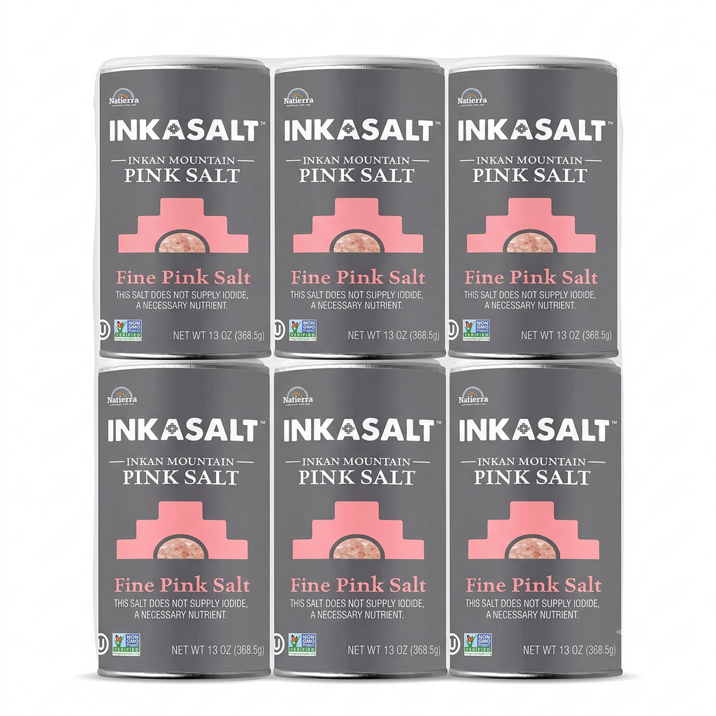 Natierra Himalania® Fine InkaSalt Pink Salt Shaker – 13 oz (368g)