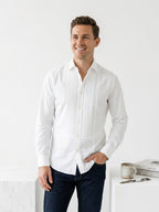 Etro Ben Etro Essere White Button-Up Shirt (16.5/34)