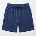 Mad Dog Men's Waffle Knit Lounge Summer Shorts - Blue