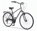 sixthreezero Body Ease Men's 7-Speed Comfort Bike - Matte Grey (Pre-Assembled)