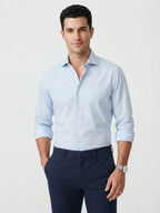 Anto Beverly Hills Blue Micro-Stripe Shirt (JAR)