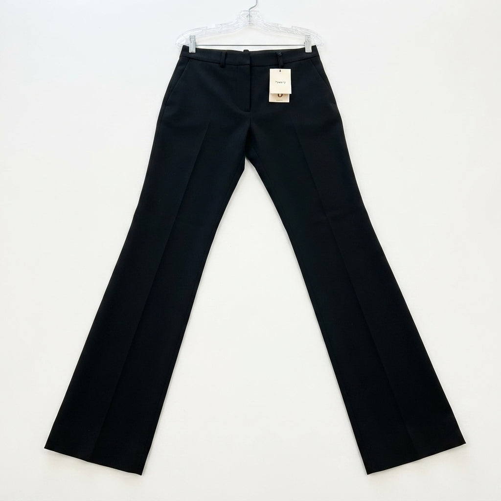 Jaggad Black Stretch Flared Pants