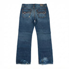 Vintage J Brand Distressed Jeans with Multicolor Stitching (Size: 40)