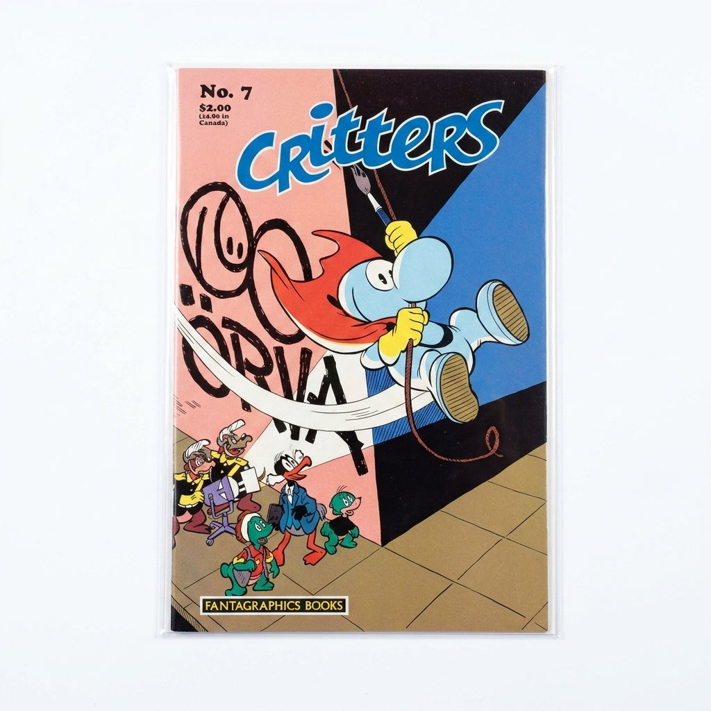 Critters #7 (Vintage Fantagraphics Books Comic)