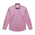 Eton Contemporary Fit Men's Dress Shirt - Red & Blue Micro Check - Size 43 / 17