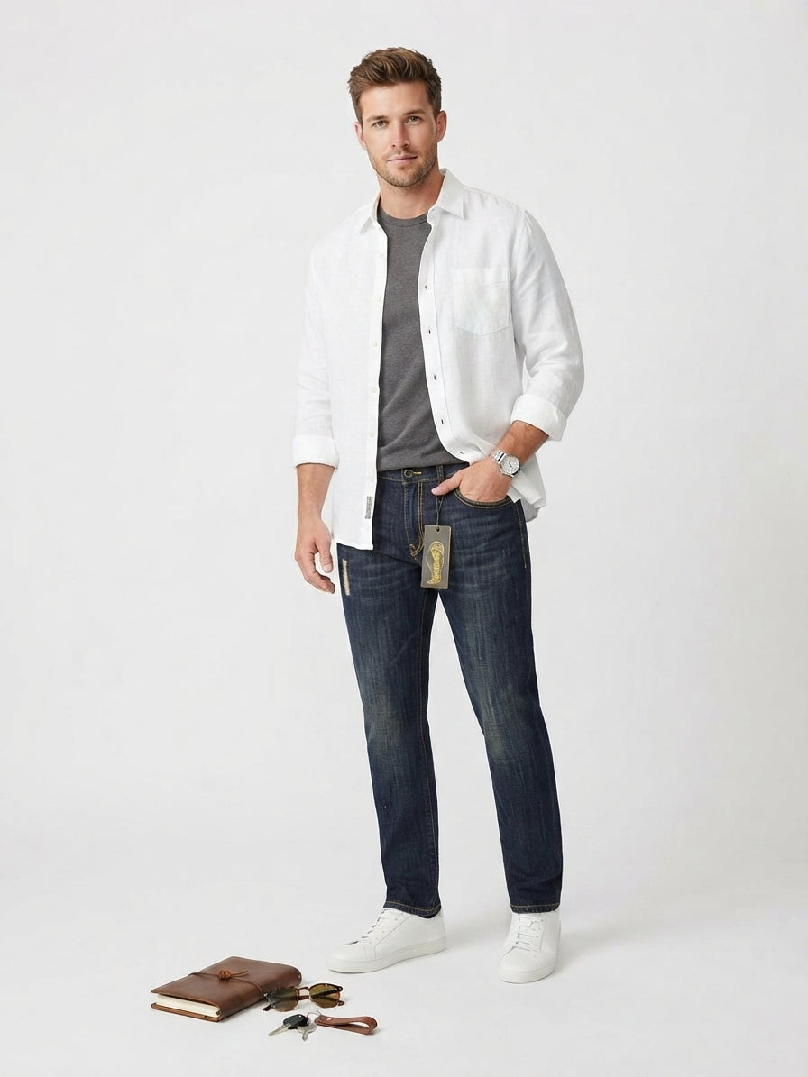 Hudson Jeans Hot & Highrise Flare Distressed Jeans