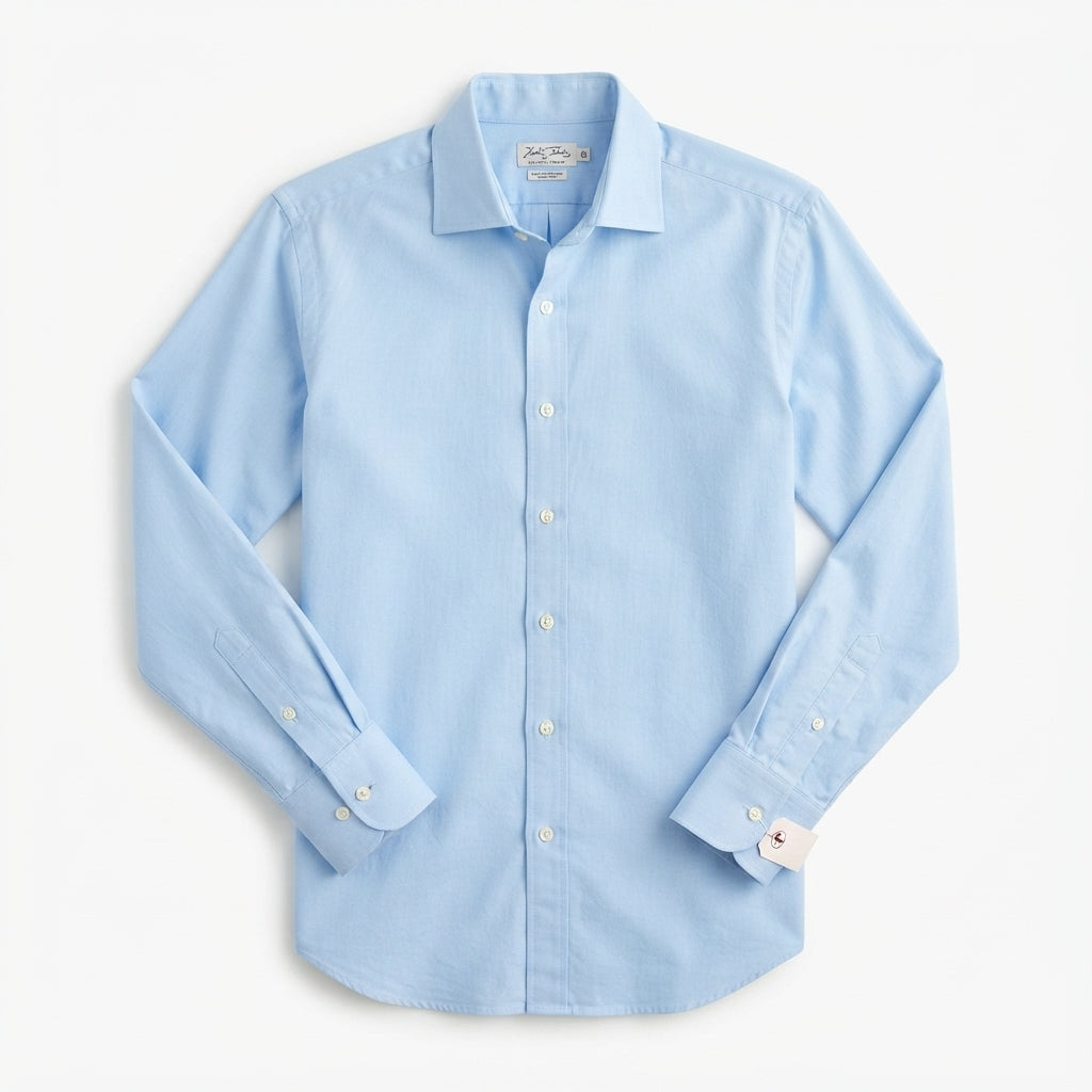 Anto Beverly Hills Light Blue Dress Shirt (Size 17/36)