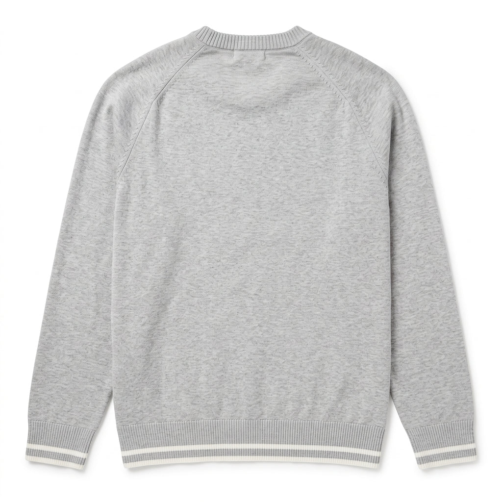 Five Four Nick Wooster Spectrum Cardigan - Men's Heather Grey V-Neck Button Cardigan